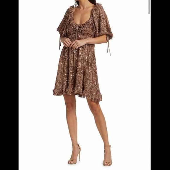 En Saison Dresses & Skirts - 7. EN SAISON Sequin-Embellished Mini-Dress